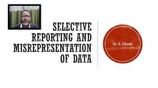 Selective Reporting and Misrepresentation of Data [upl. by Fidole]