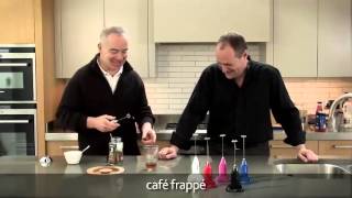 How to make a frappé coffee using an aerolatte milk frother [upl. by Delp]