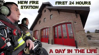 First 24 Hours in a New Fire Station  A Day in the Life [upl. by Thrasher]