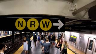 ⁴ᴷ The Busiest NYC Subway Station Times Square–42nd StreetPort Authority Bus Terminal [upl. by Hymie579]