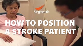 How To Position A Stroke Patient [upl. by Patten]