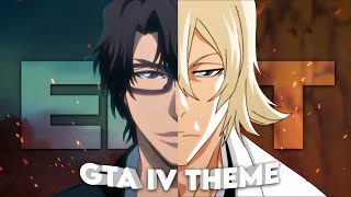 Aizen x Urahara  GTA IV Theme Edit [upl. by Irtak]